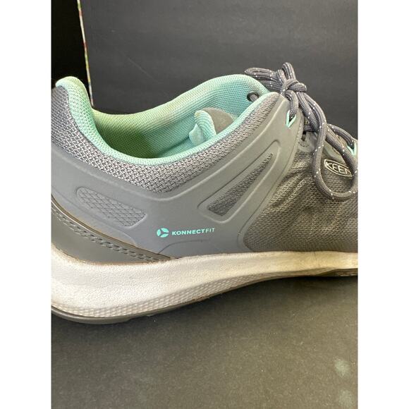Keen Womens size 12 Explore Vent Hiking Shoe Steel Grey/Holiday KonnectFit - Picture 8 of 12